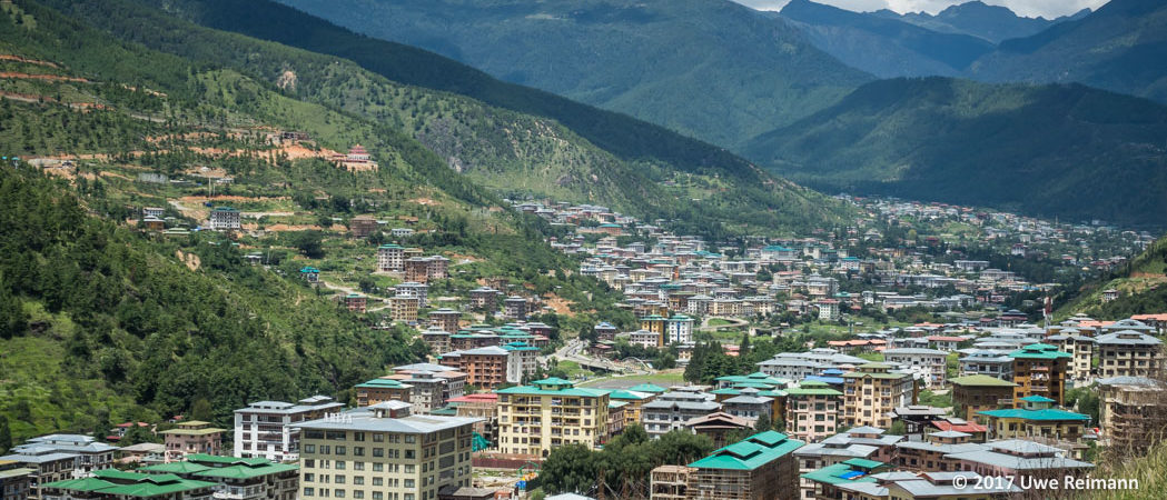 Thimphu, Capital City of Bhutan